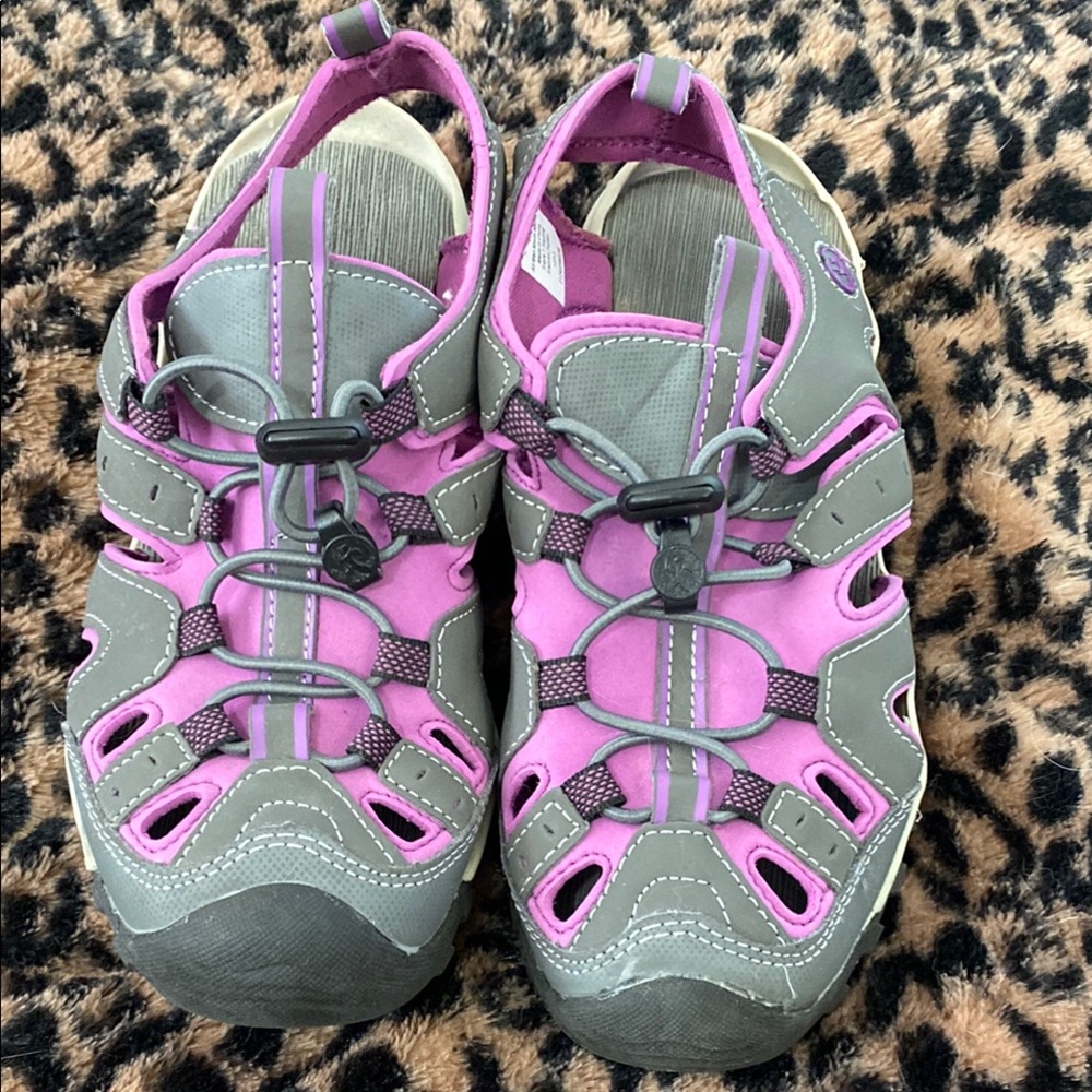 Purple and Gray River/Hiking Shoes